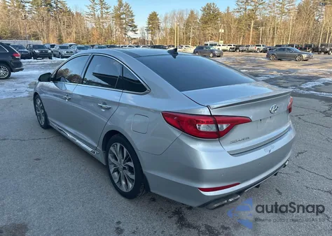 2015 Hyundai Sonata Limited 2.0T from USA, damaged, VIN 5NPE34AB4FH139273